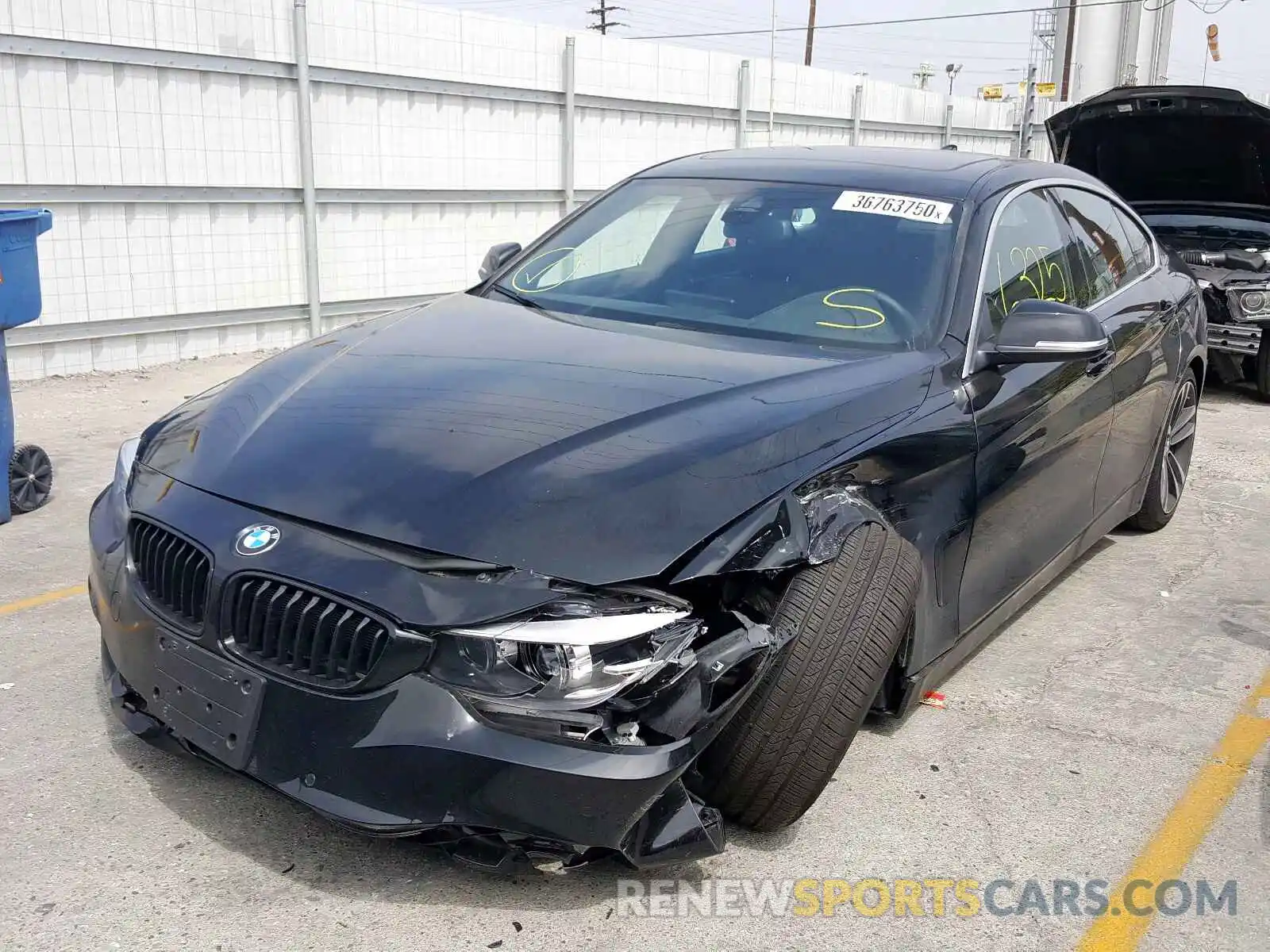 2 Photograph of a damaged car WBA4J1C02LCD58087 BMW 4 SERIES 2020