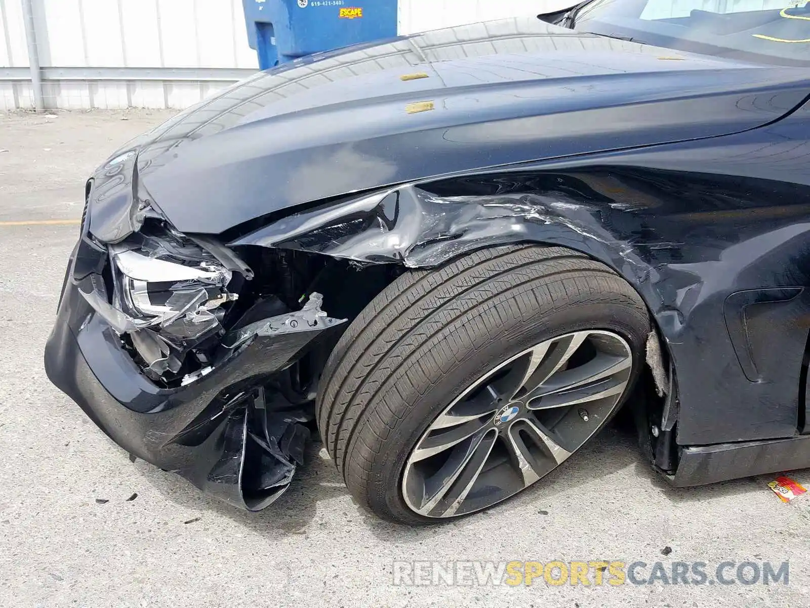 9 Photograph of a damaged car WBA4J1C02LCD58087 BMW 4 SERIES 2020