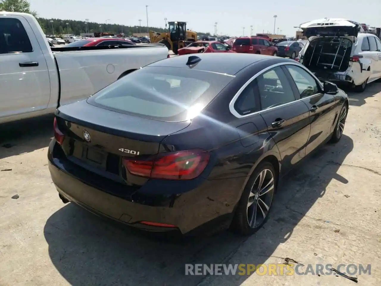 4 Photograph of a damaged car WBA4J1C02LCE09121 BMW 4 SERIES 2020