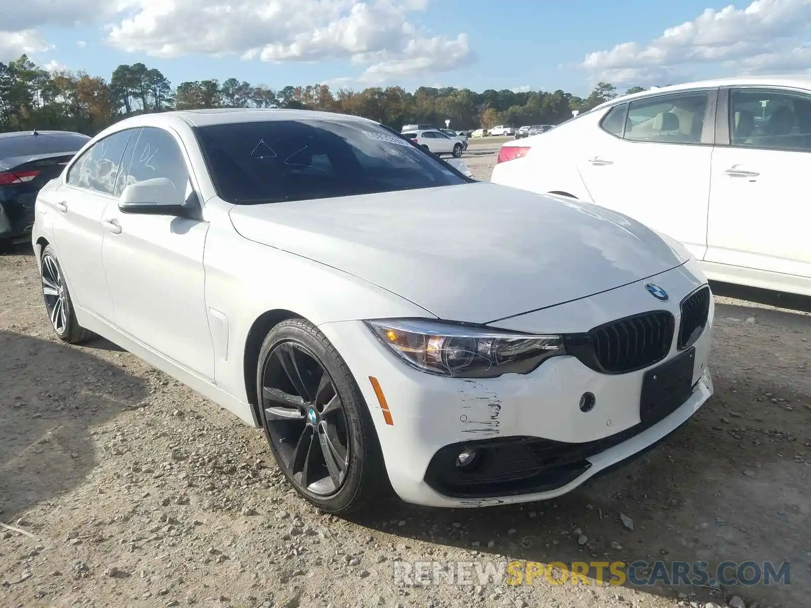 1 Photograph of a damaged car WBA4J1C02LCE16151 BMW 4 SERIES 2020