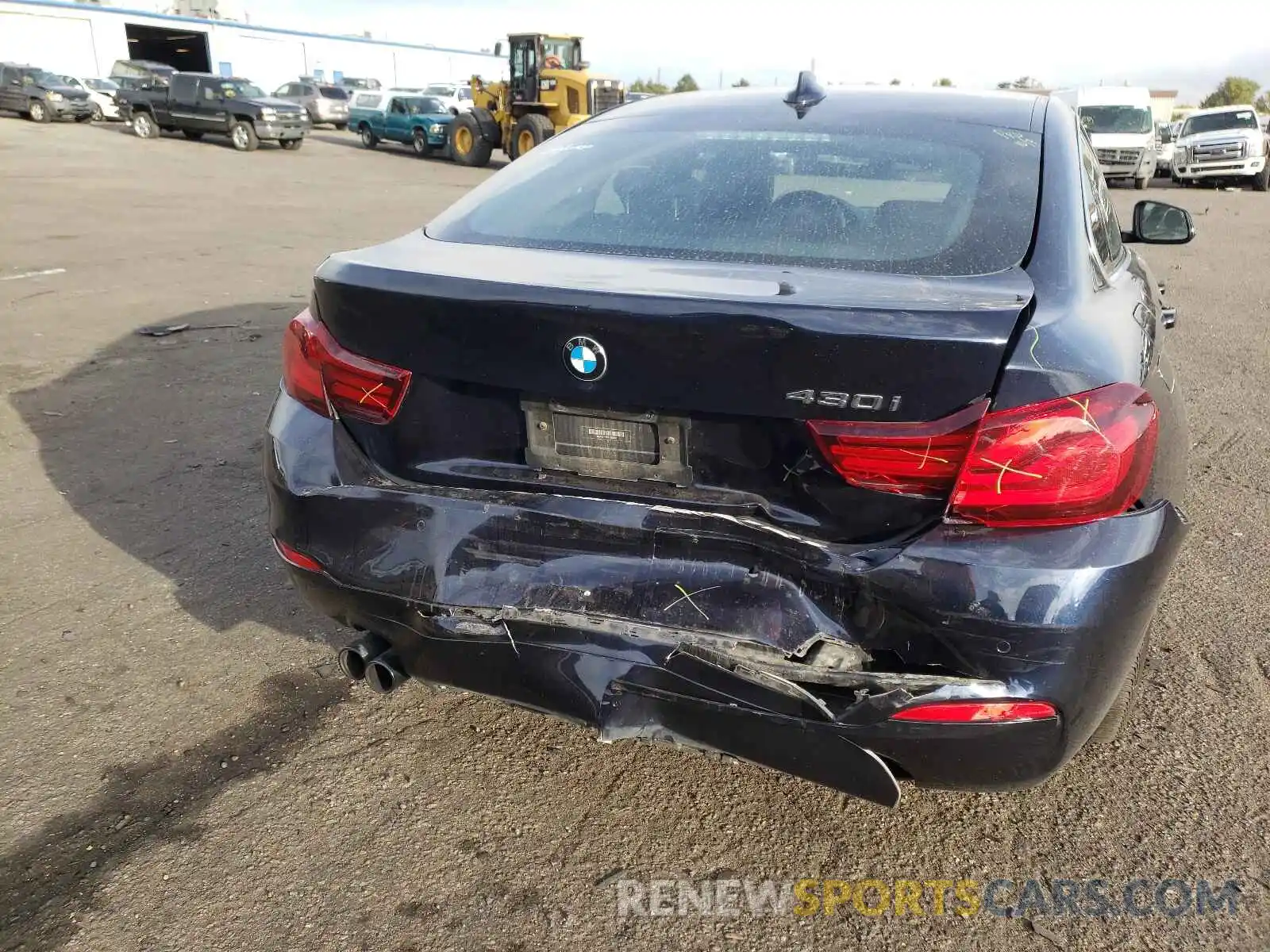 9 Photograph of a damaged car WBA4J1C02LCE64927 BMW 4 SERIES 2020