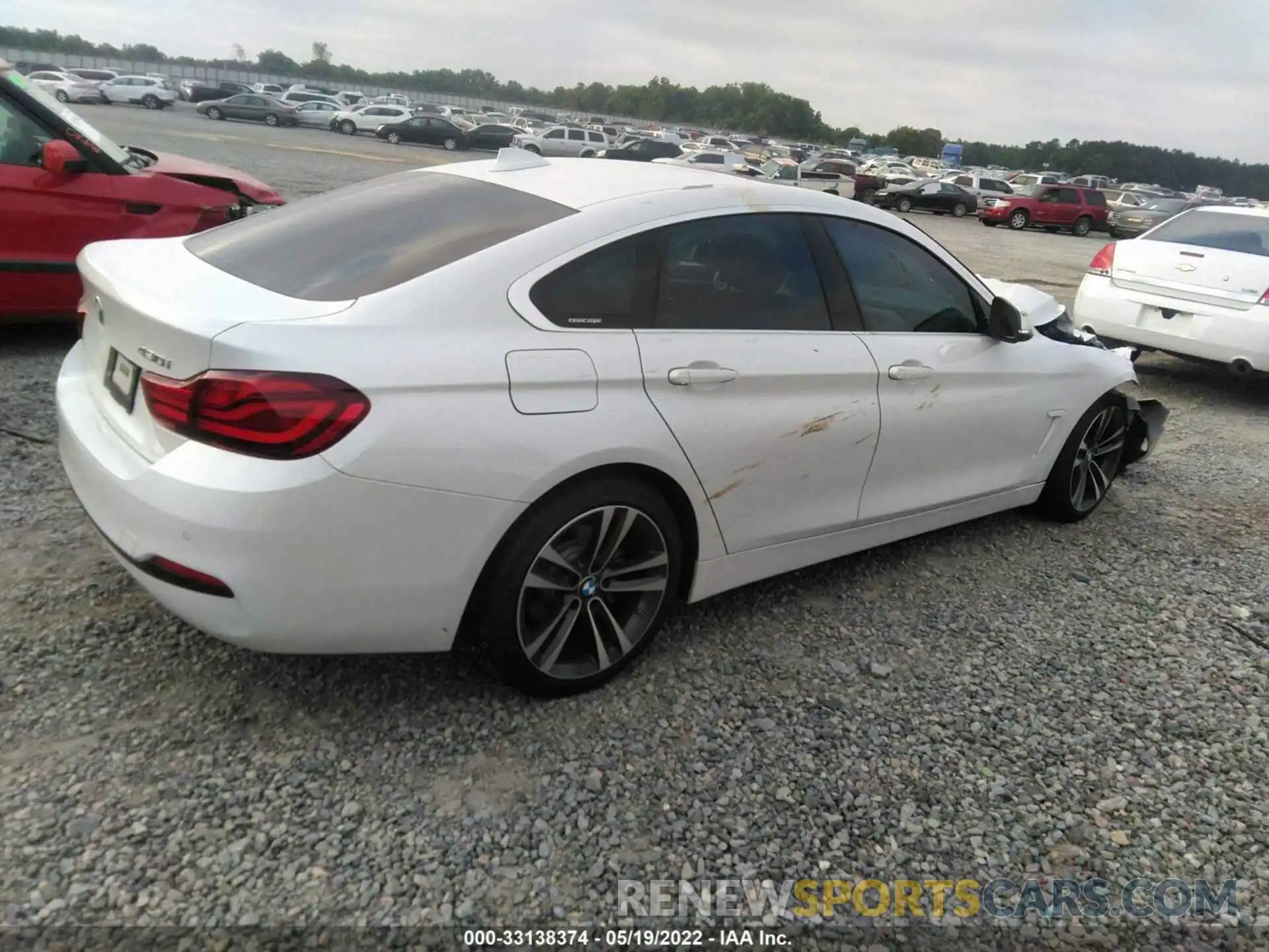 4 Photograph of a damaged car WBA4J1C03LBU68326 BMW 4 SERIES 2020