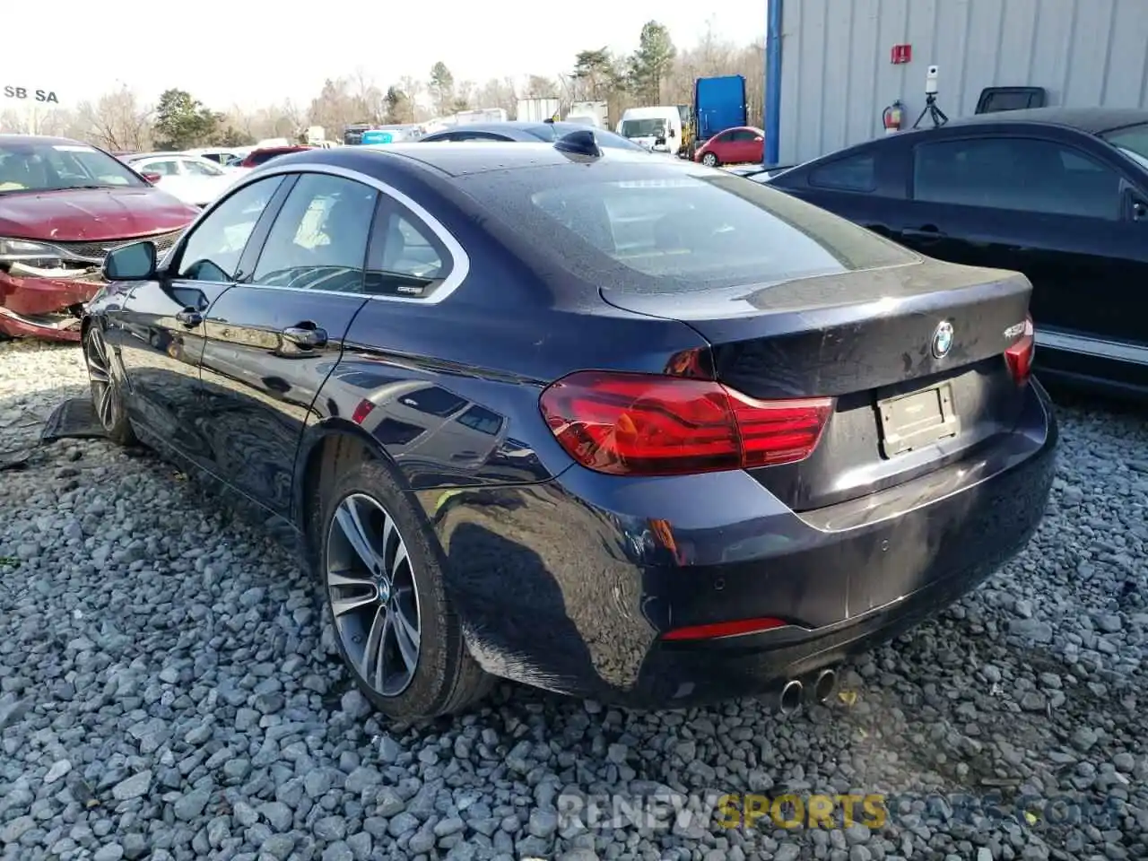 3 Photograph of a damaged car WBA4J1C03LCE11265 BMW 4 SERIES 2020