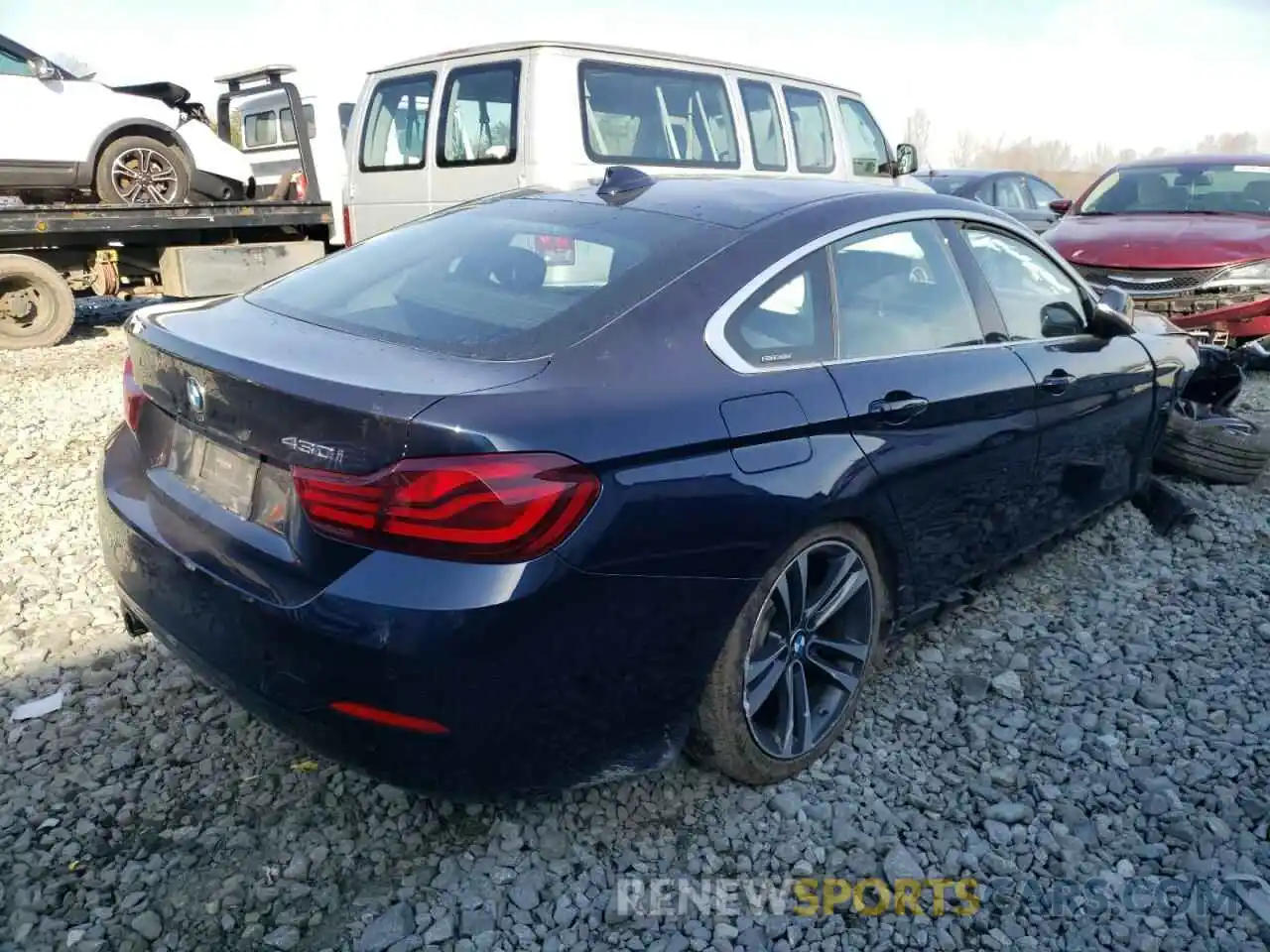 4 Фотография поврежденного автомобиля WBA4J1C03LCE11265 BMW 4 SERIES 2020