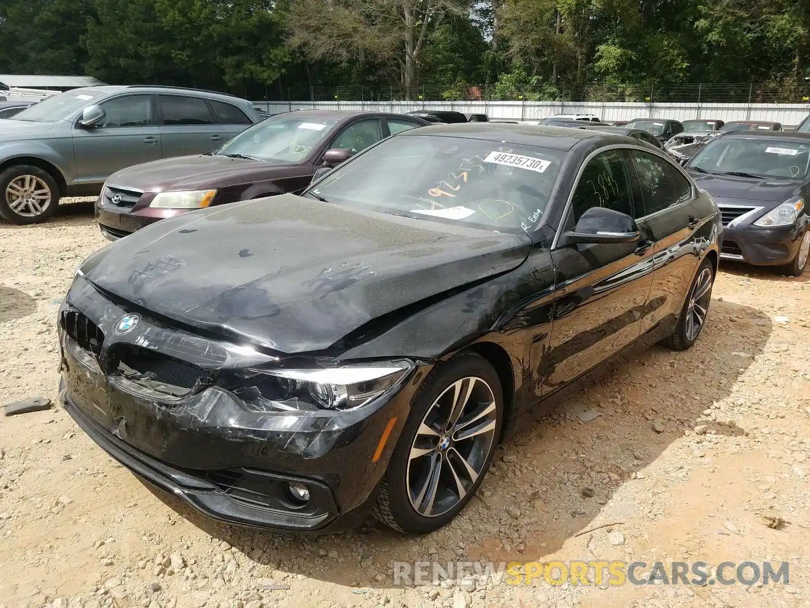 2 Photograph of a damaged car WBA4J1C03LCE12996 BMW 4 SERIES 2020
