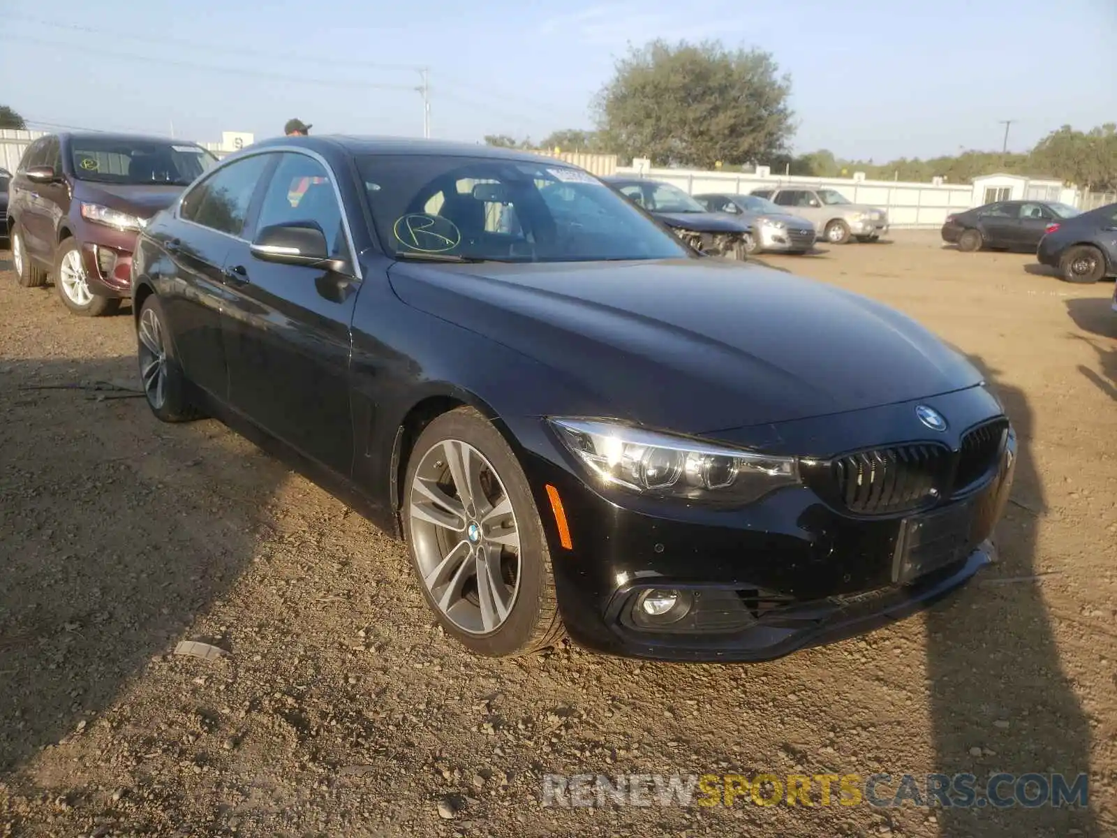 1 Photograph of a damaged car WBA4J1C03LCE48767 BMW 4 SERIES 2020