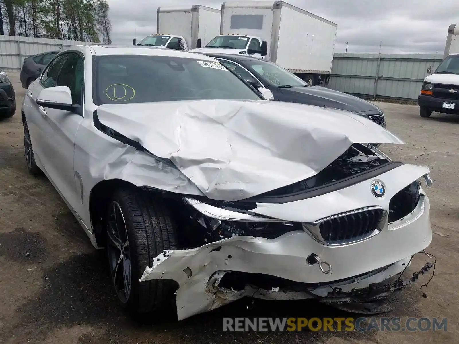 1 Photograph of a damaged car WBA4J1C04LBU67847 BMW 4 SERIES 2020