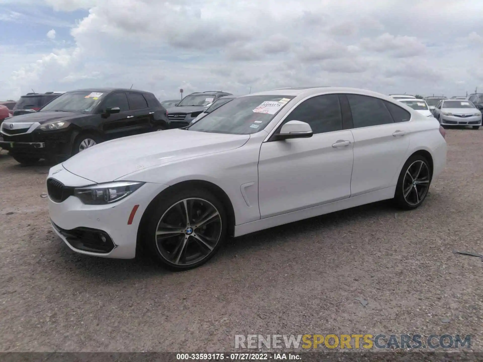 2 Photograph of a damaged car WBA4J1C04LBU67900 BMW 4 SERIES 2020