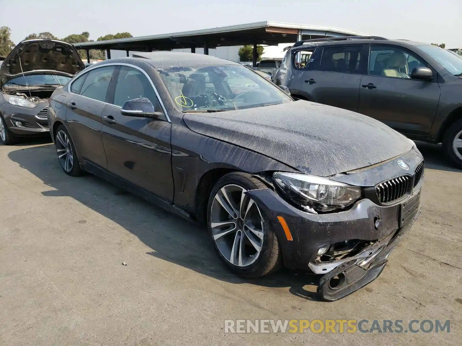 1 Фотография поврежденного автомобиля WBA4J1C04LCD71990 BMW 4 SERIES 2020