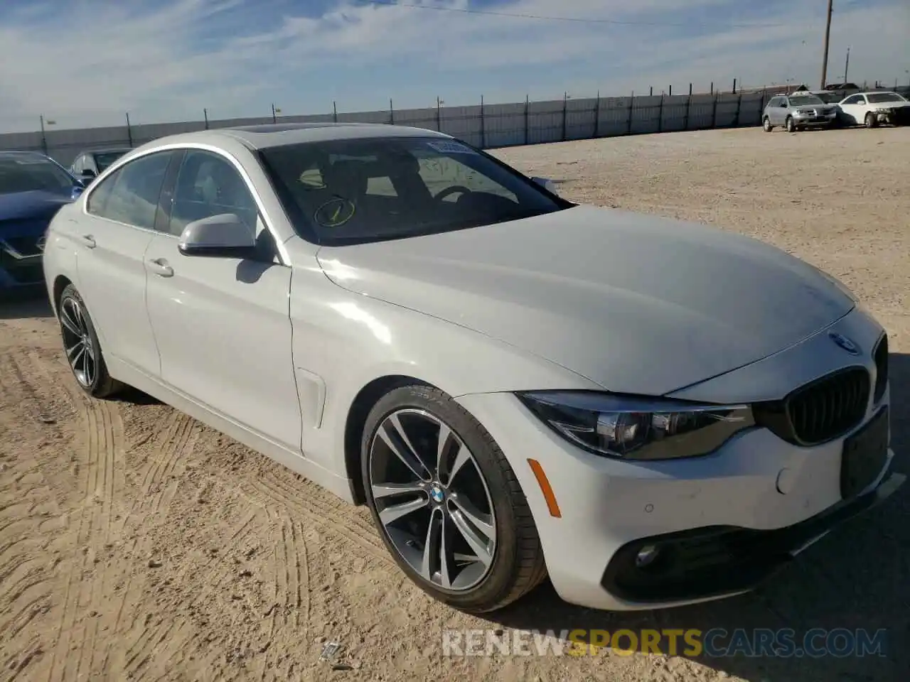 1 Photograph of a damaged car WBA4J1C04LCE18550 BMW 4 SERIES 2020