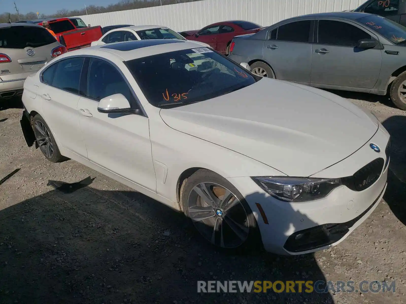 1 Photograph of a damaged car WBA4J1C04LCE34778 BMW 4 SERIES 2020