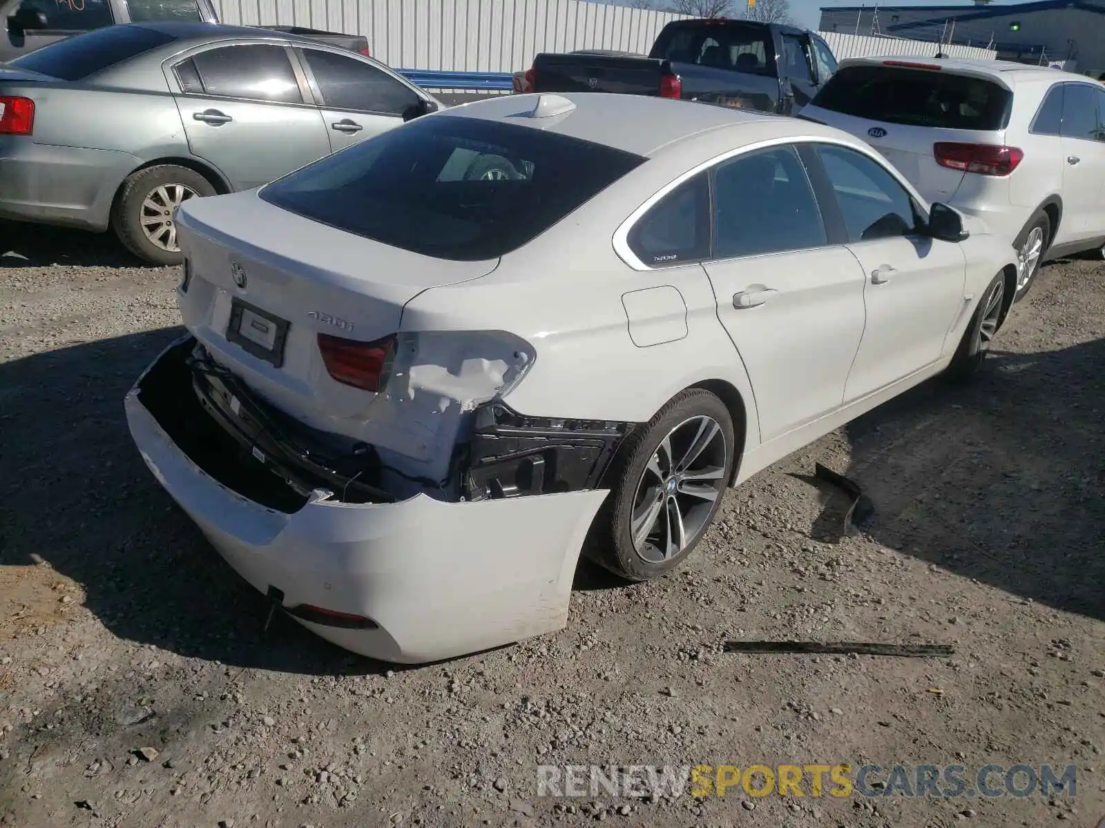 4 Photograph of a damaged car WBA4J1C04LCE34778 BMW 4 SERIES 2020