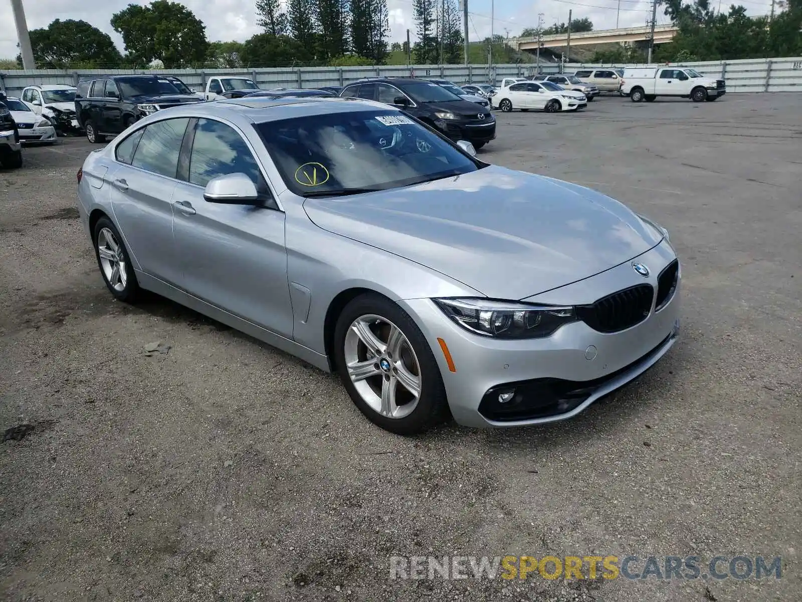 1 Photograph of a damaged car WBA4J1C04LCE43948 BMW 4 SERIES 2020