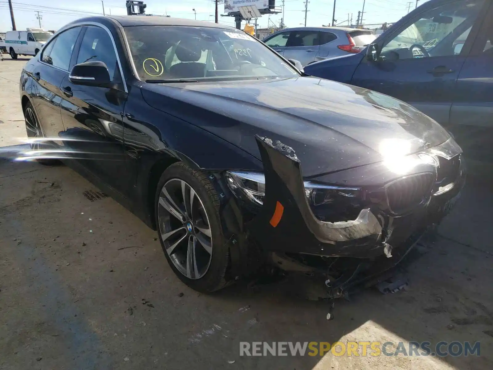 1 Photograph of a damaged car WBA4J1C04LCE59647 BMW 4 SERIES 2020