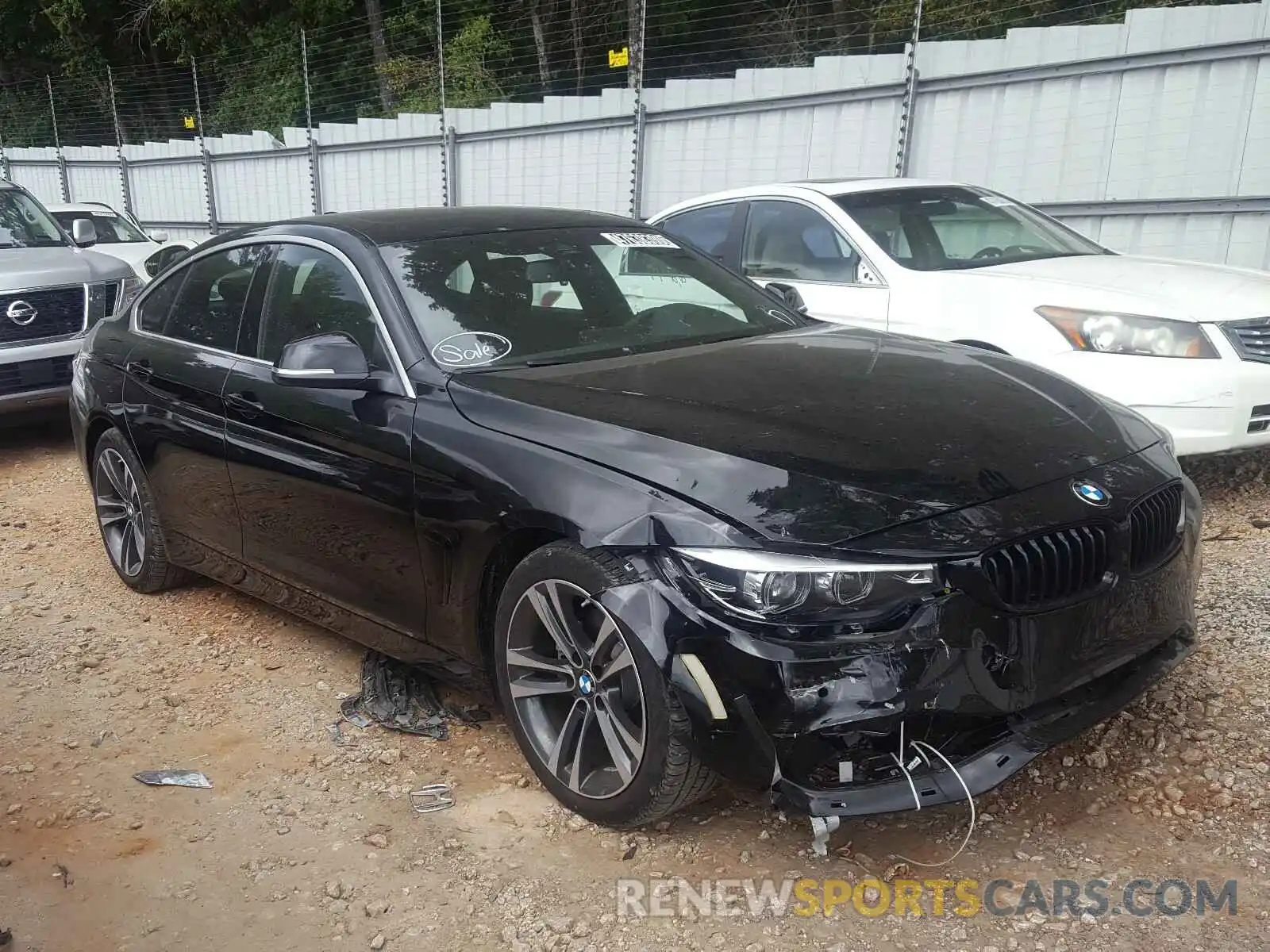 1 Photograph of a damaged car WBA4J1C05LCE11297 BMW 4 SERIES 2020