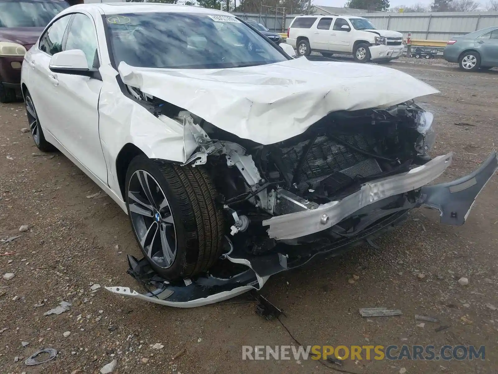 1 Photograph of a damaged car WBA4J1C05LCE20582 BMW 4 SERIES 2020