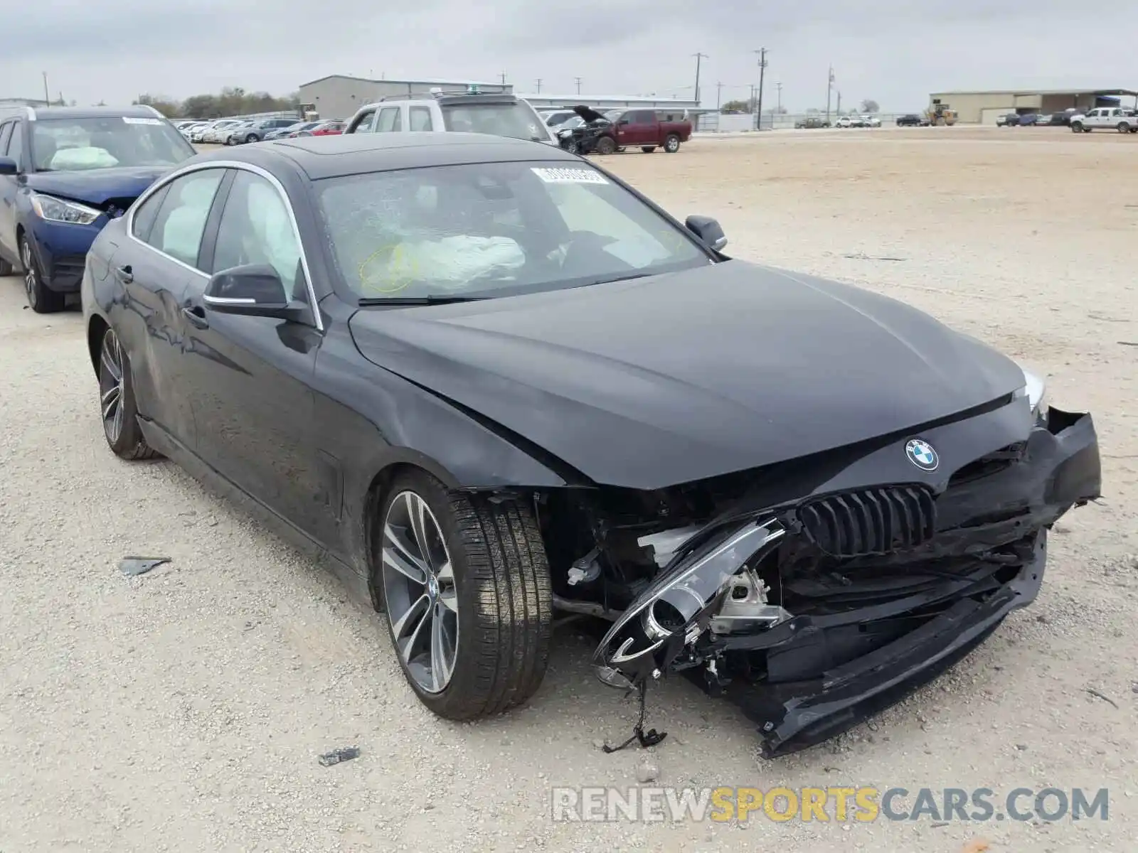 1 Photograph of a damaged car WBA4J1C05LCE22736 BMW 4 SERIES 2020