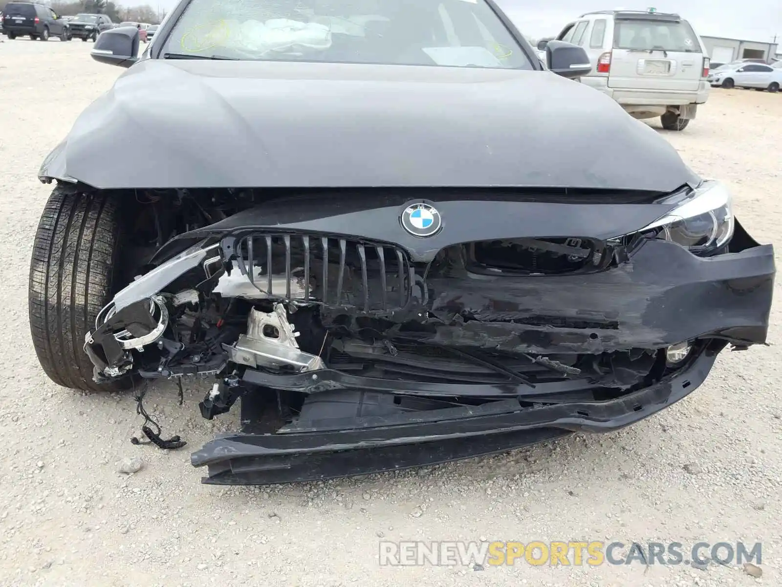 9 Photograph of a damaged car WBA4J1C05LCE22736 BMW 4 SERIES 2020