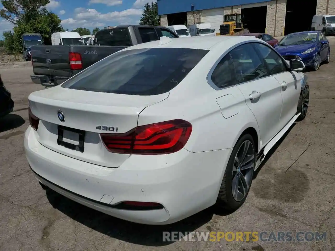 4 Photograph of a damaged car WBA4J1C05LCE55803 BMW 4 SERIES 2020