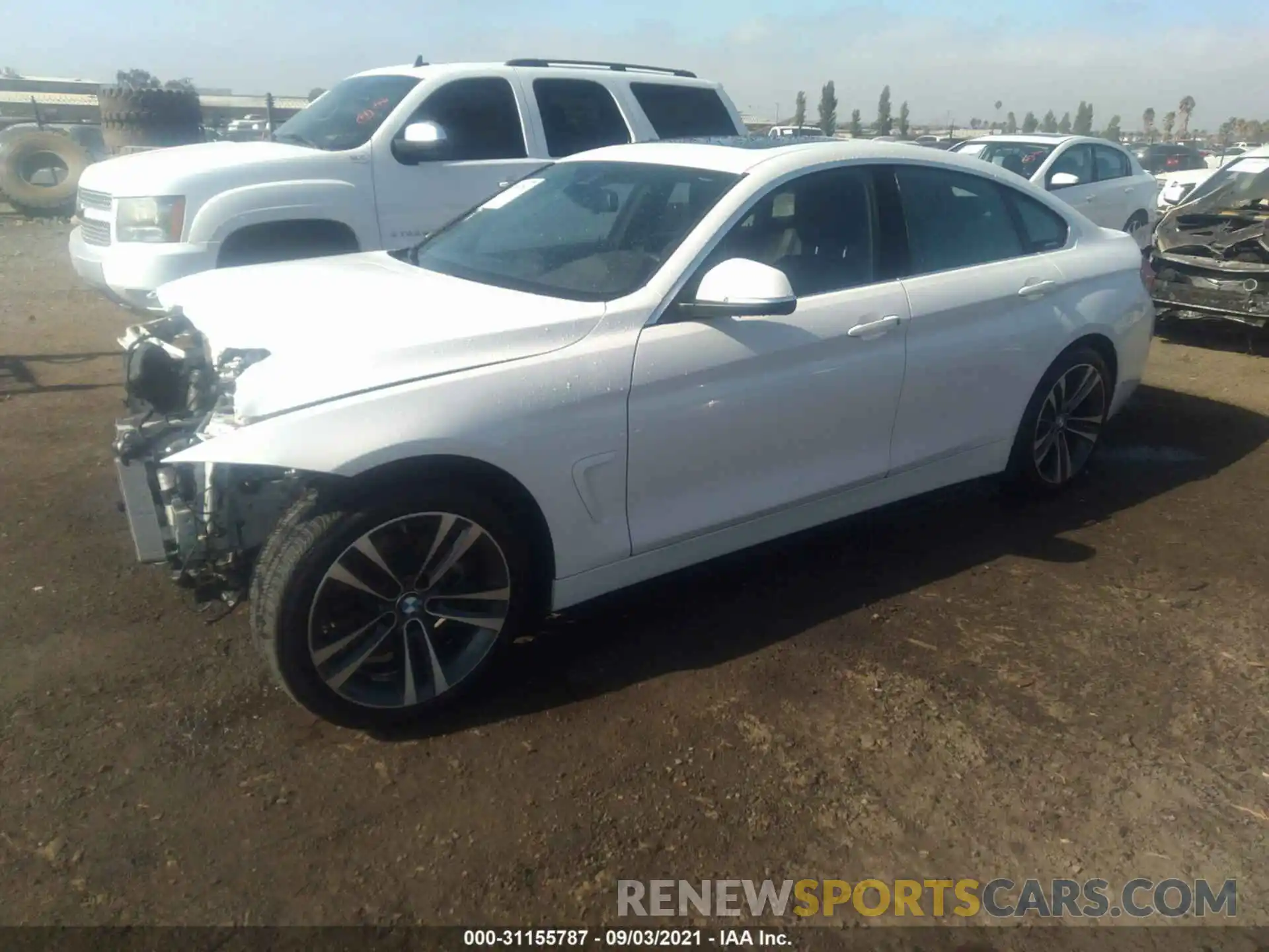 2 Photograph of a damaged car WBA4J1C06LCD53586 BMW 4 SERIES 2020