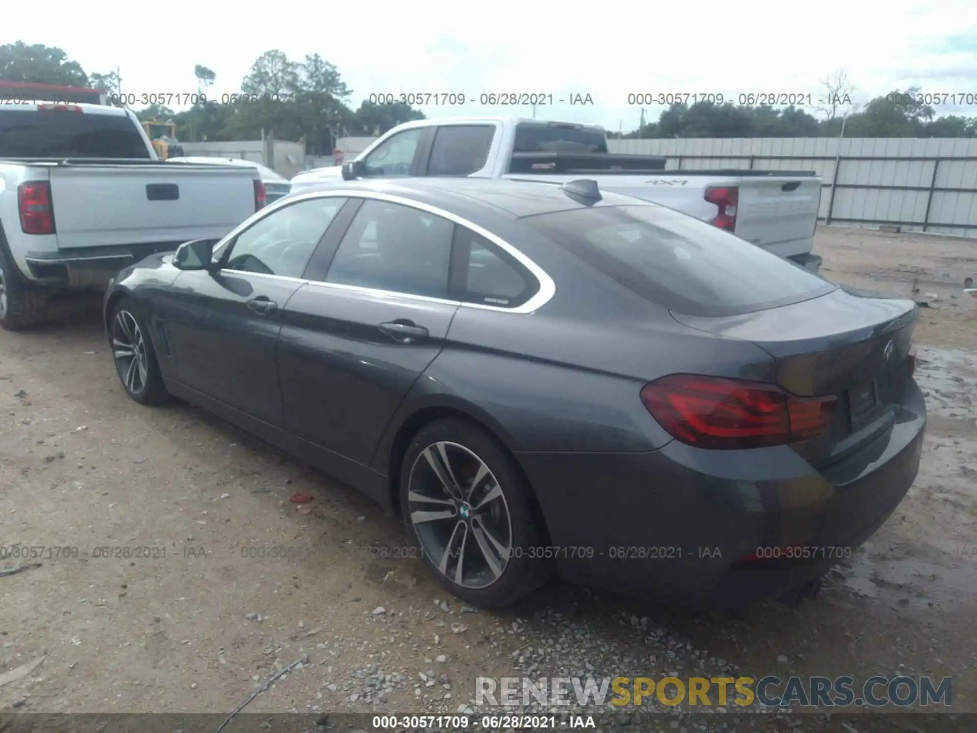 3 Фотография поврежденного автомобиля WBA4J1C06LCE16265 BMW 4 SERIES 2020