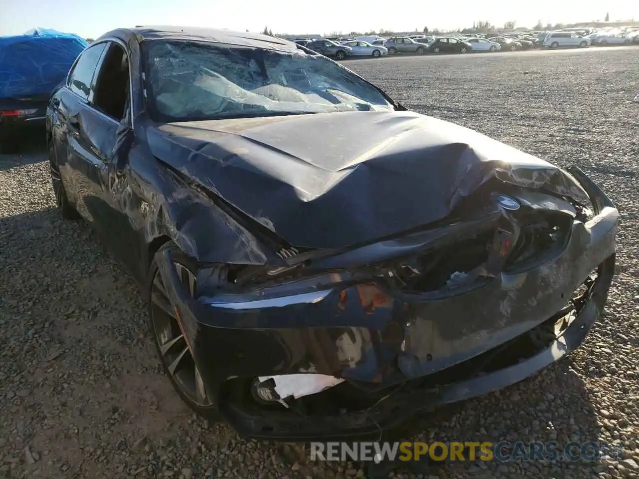 1 Photograph of a damaged car WBA4J1C06LCE22308 BMW 4 SERIES 2020