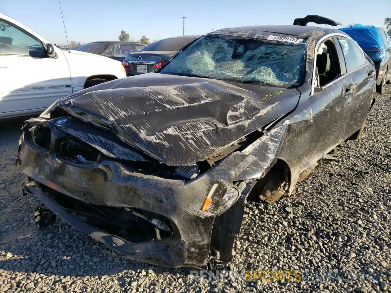 2 Photograph of a damaged car WBA4J1C06LCE22308 BMW 4 SERIES 2020