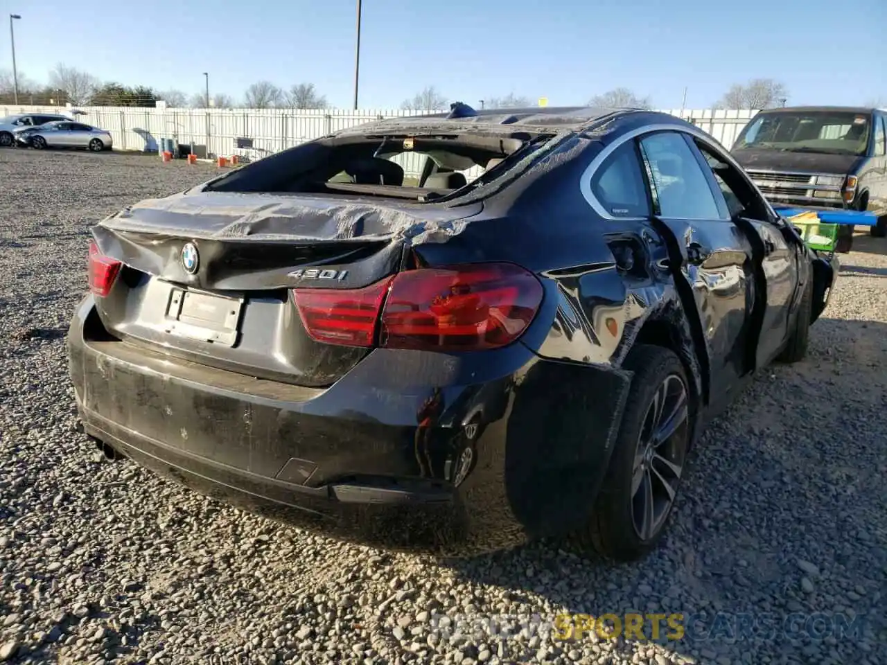 4 Photograph of a damaged car WBA4J1C06LCE22308 BMW 4 SERIES 2020