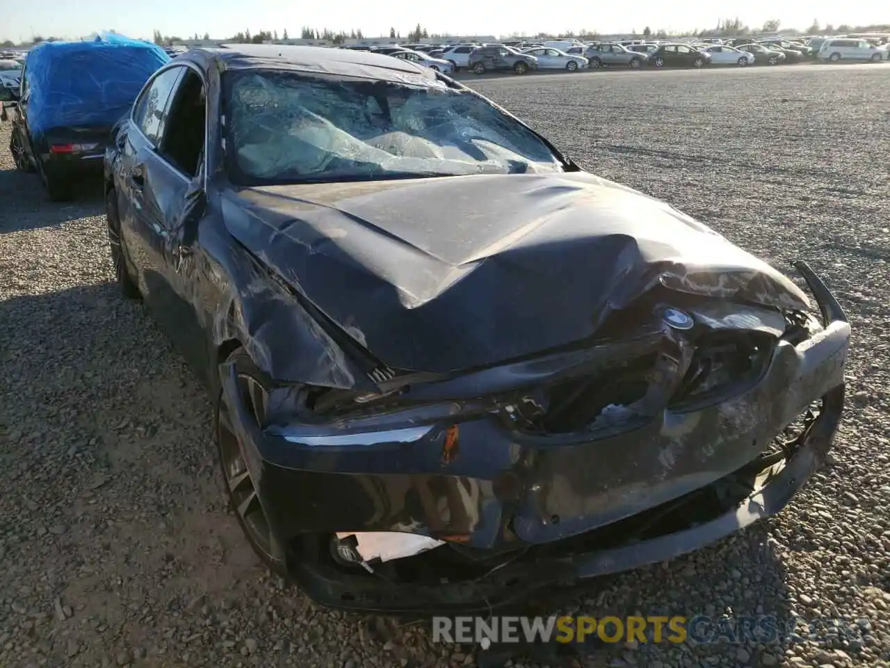 9 Photograph of a damaged car WBA4J1C06LCE22308 BMW 4 SERIES 2020