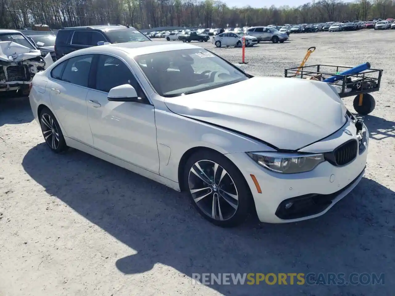 1 Photograph of a damaged car WBA4J1C06LCE34457 BMW 4 SERIES 2020