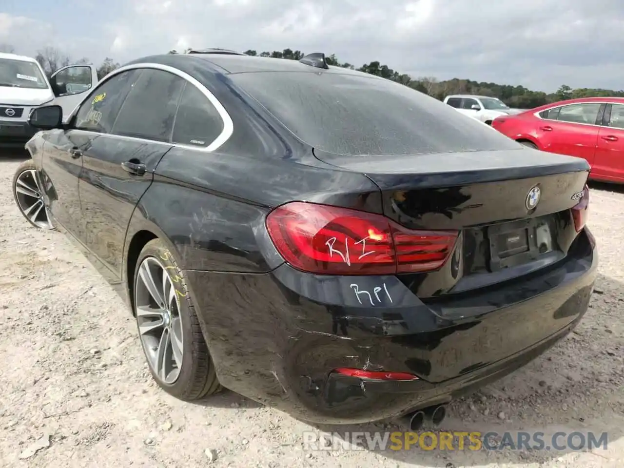 3 Photograph of a damaged car WBA4J1C07LBU68393 BMW 4 SERIES 2020