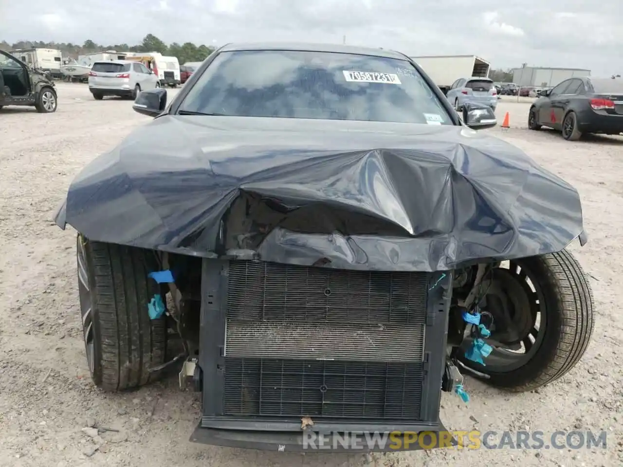 9 Photograph of a damaged car WBA4J1C07LBU68393 BMW 4 SERIES 2020