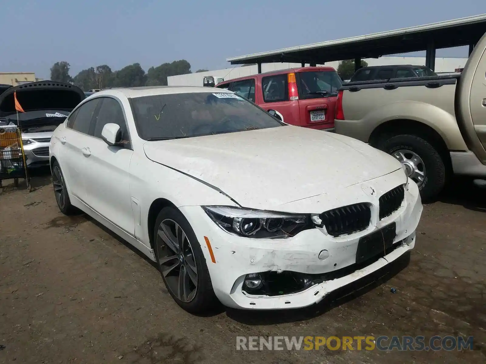 1 Photograph of a damaged car WBA4J1C07LCD69442 BMW 4 SERIES 2020