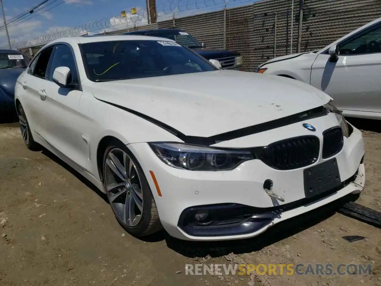 1 Photograph of a damaged car WBA4J1C07LCD80778 BMW 4 SERIES 2020