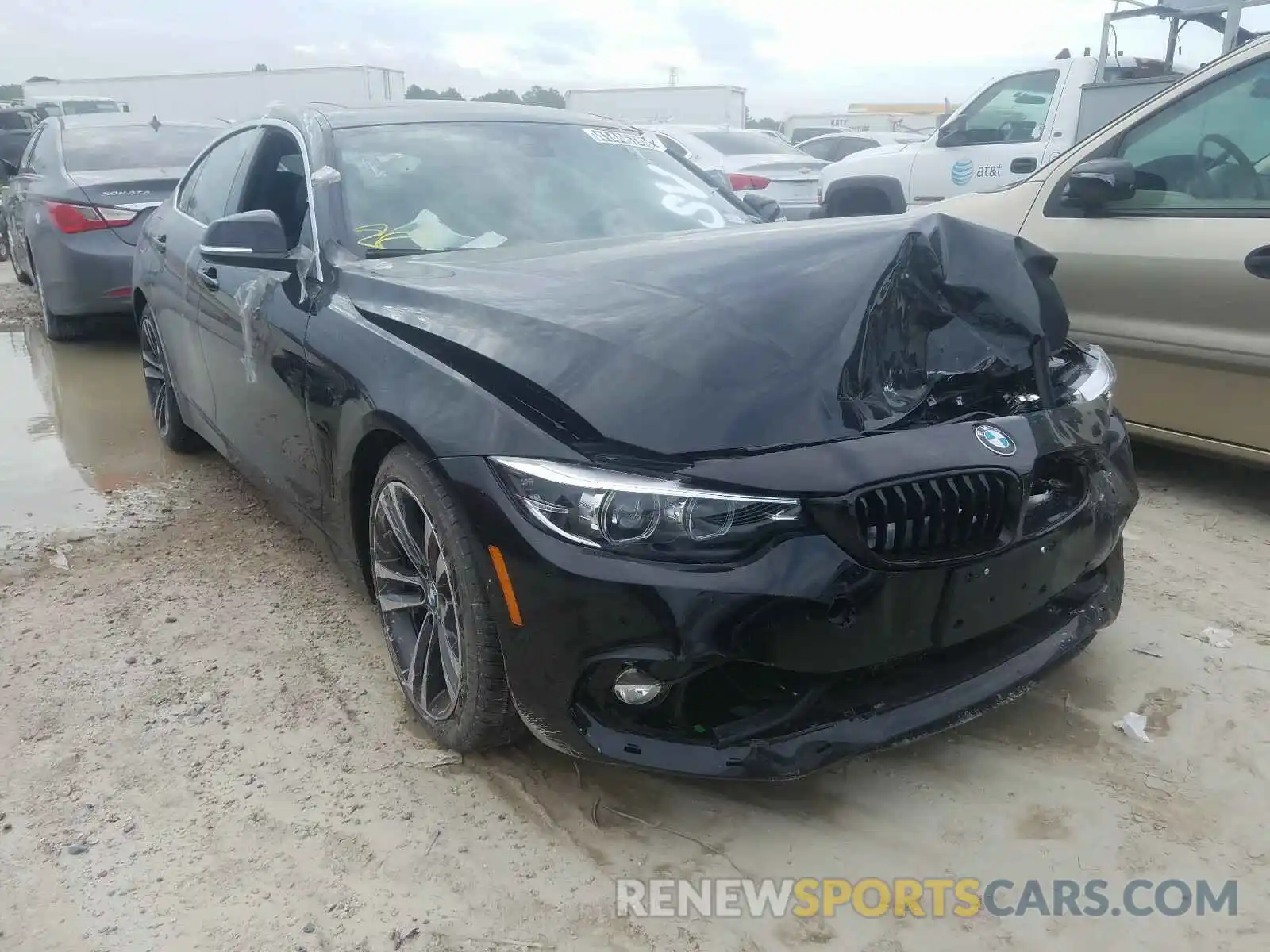 1 Photograph of a damaged car WBA4J1C07LCE15187 BMW 4 SERIES 2020