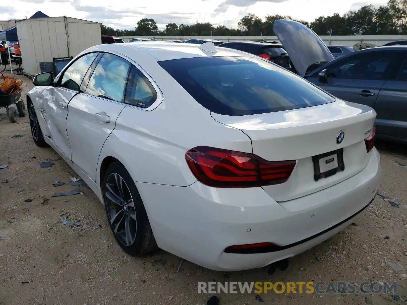 3 Photograph of a damaged car WBA4J1C07LCE20597 BMW 4 SERIES 2020