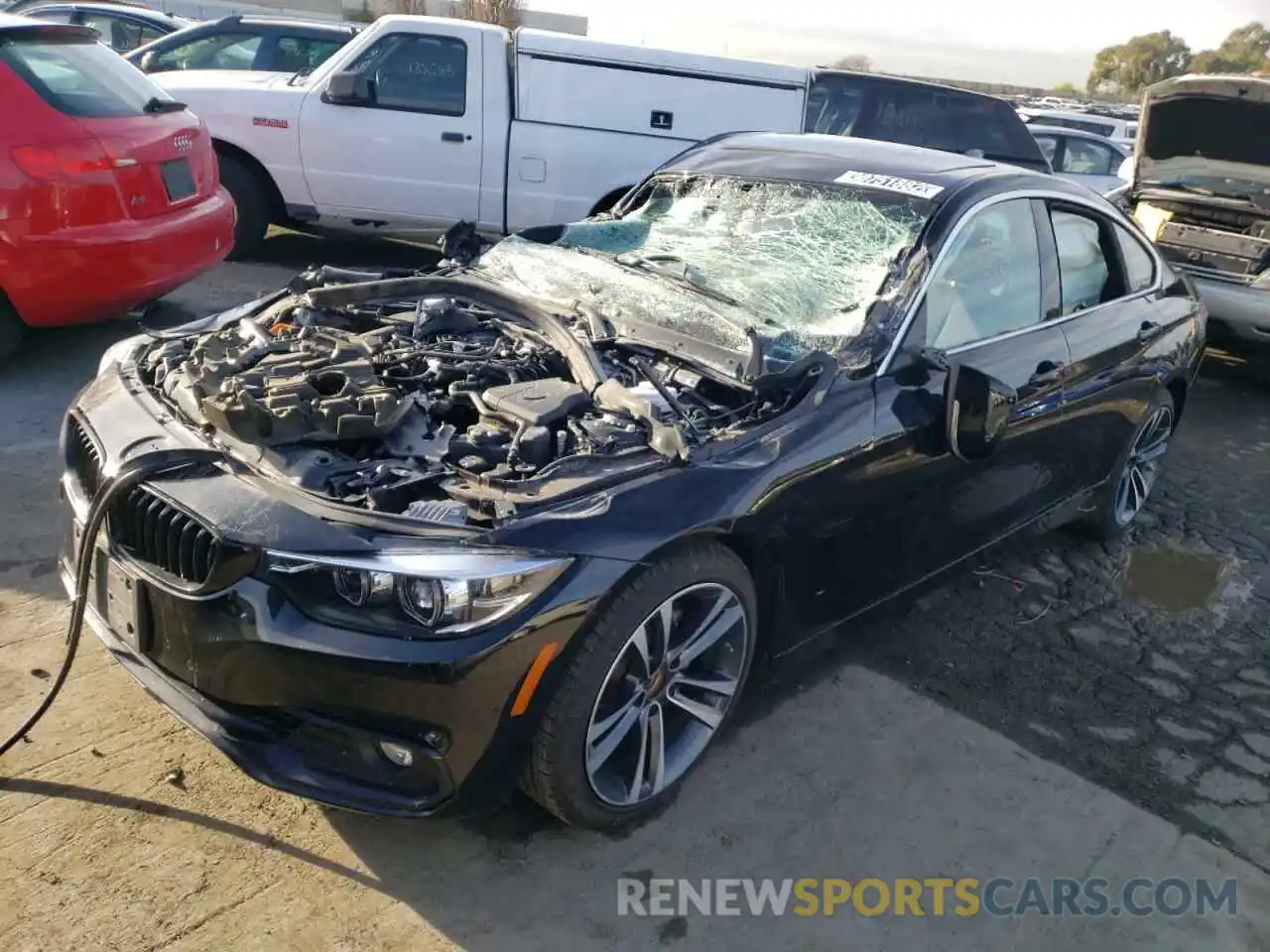 2 Photograph of a damaged car WBA4J1C08LCE02545 BMW 4 SERIES 2020