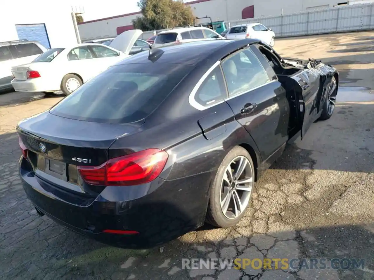 4 Photograph of a damaged car WBA4J1C08LCE02545 BMW 4 SERIES 2020