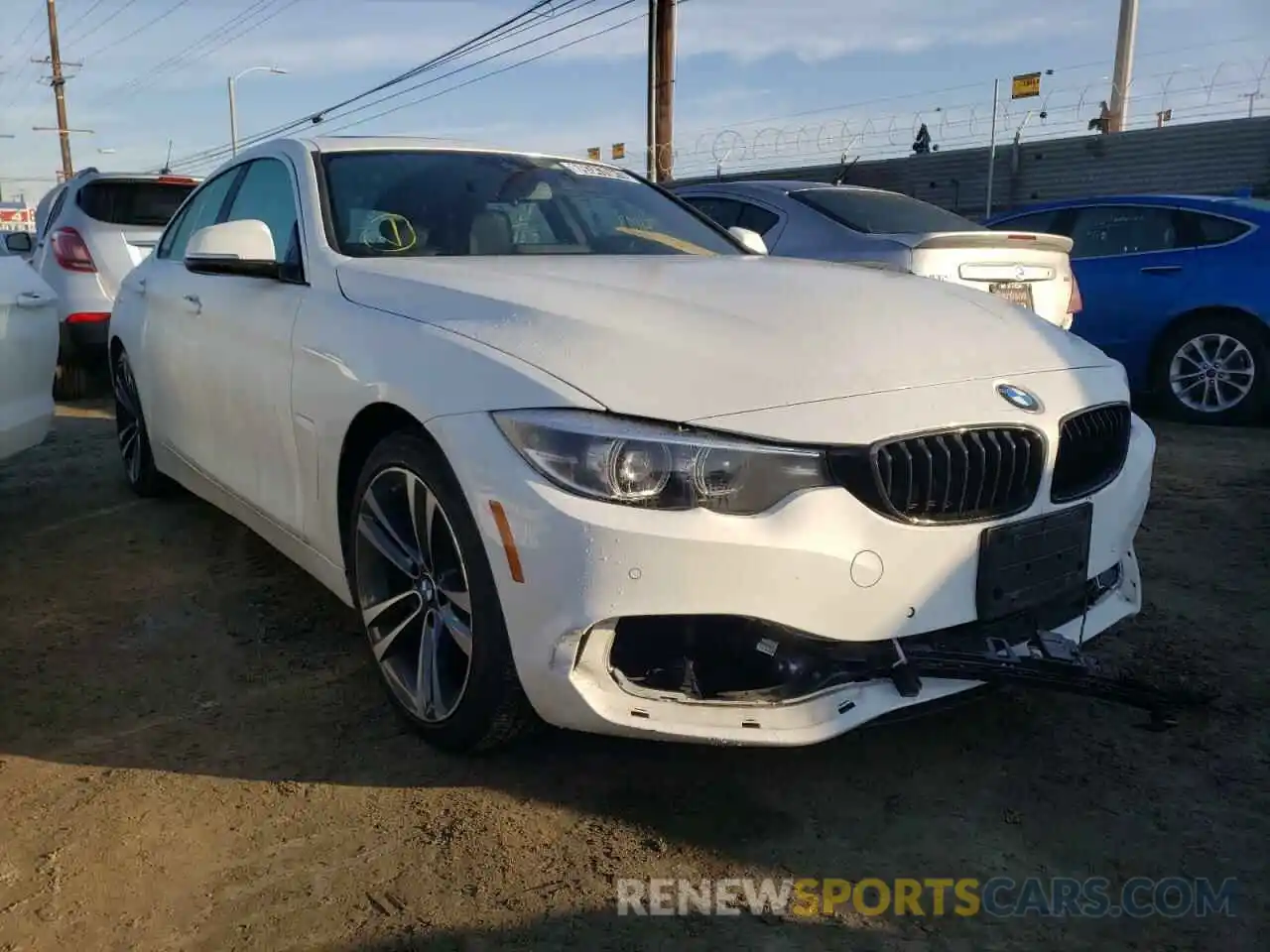 1 Photograph of a damaged car WBA4J1C08LCE50367 BMW 4 SERIES 2020