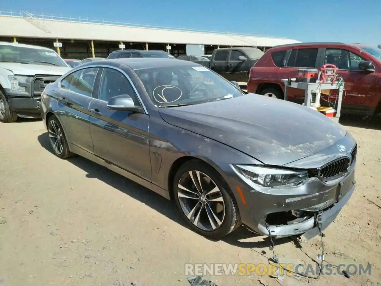 1 Photograph of a damaged car WBA4J1C08LCE64186 BMW 4 SERIES 2020