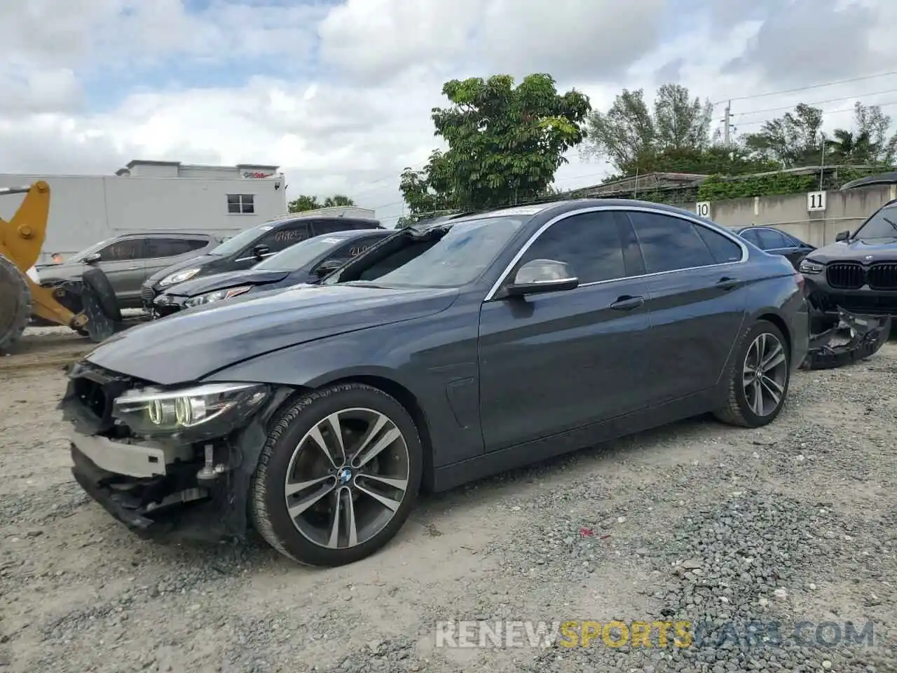 1 Photograph of a damaged car WBA4J1C09LBU68265 BMW 4 SERIES 2020