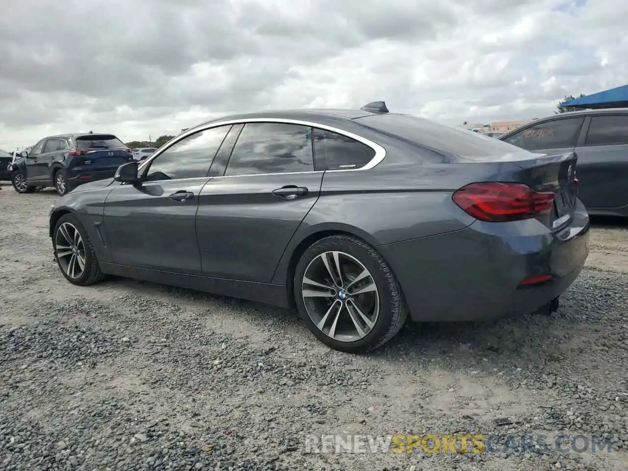 2 Photograph of a damaged car WBA4J1C09LBU68265 BMW 4 SERIES 2020