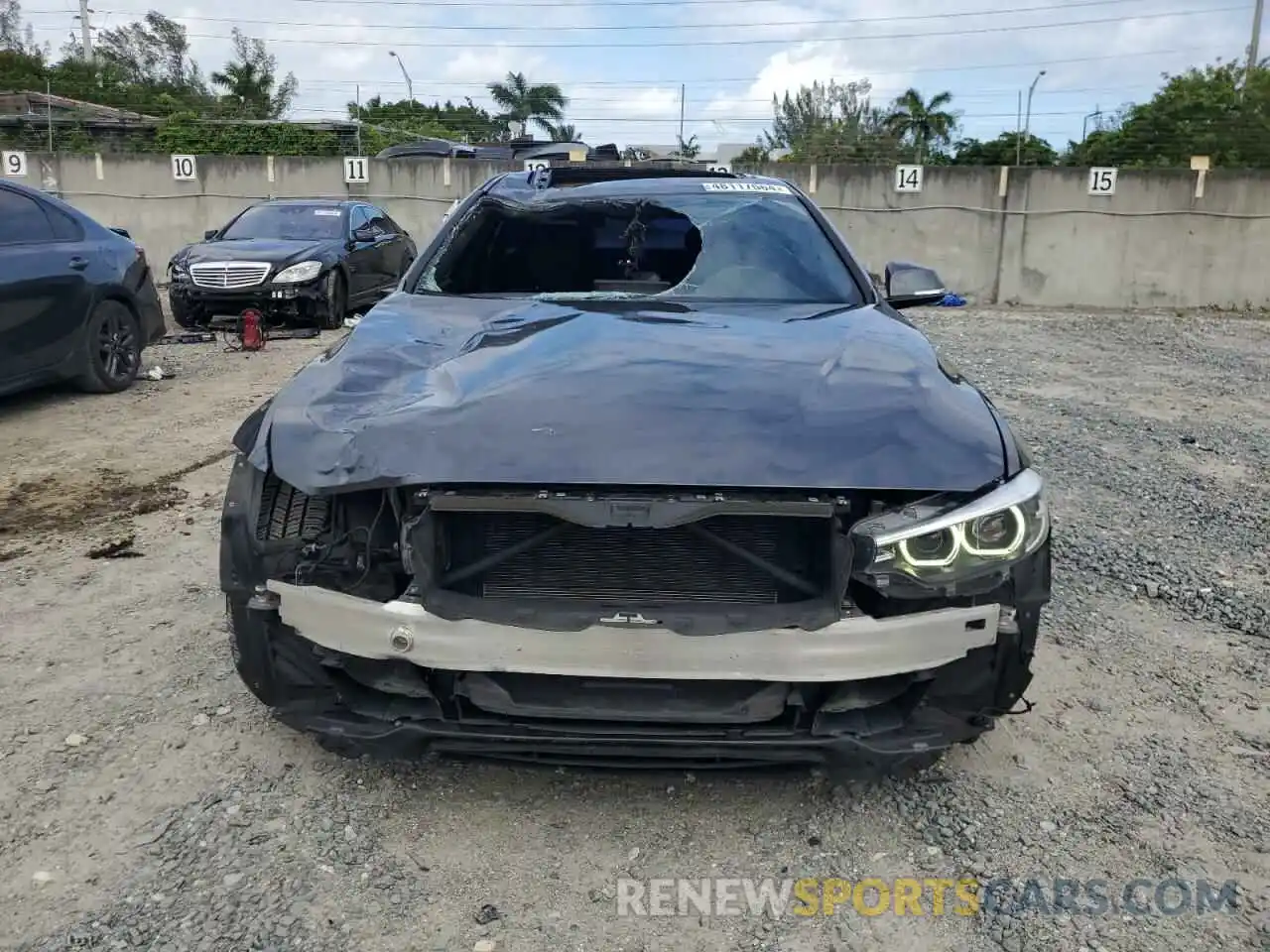 5 Photograph of a damaged car WBA4J1C09LBU68265 BMW 4 SERIES 2020