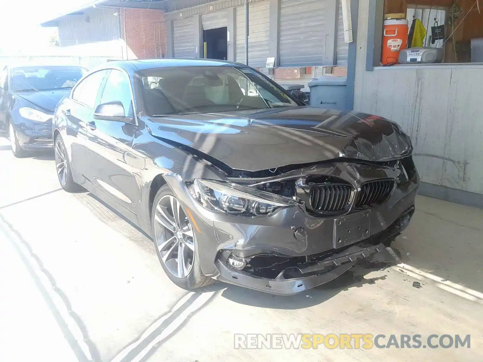 1 Photograph of a damaged car WBA4J1C09LCD67305 BMW 4 SERIES 2020