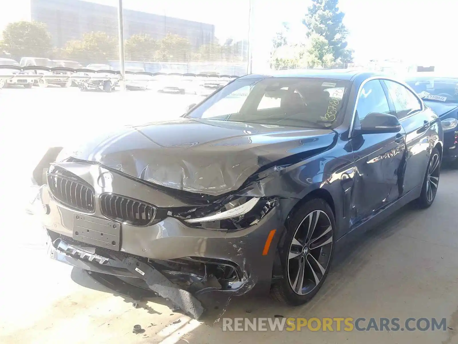 2 Photograph of a damaged car WBA4J1C09LCD67305 BMW 4 SERIES 2020