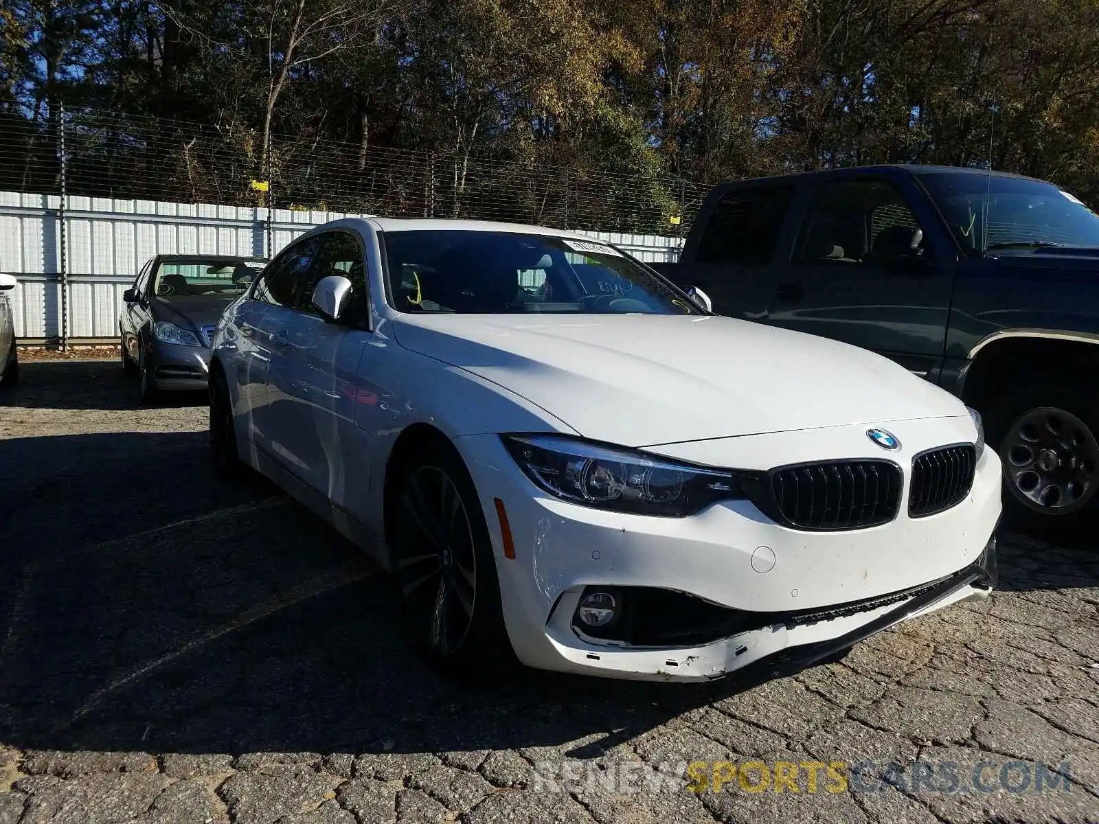 1 Photograph of a damaged car WBA4J1C09LCE06135 BMW 4 SERIES 2020