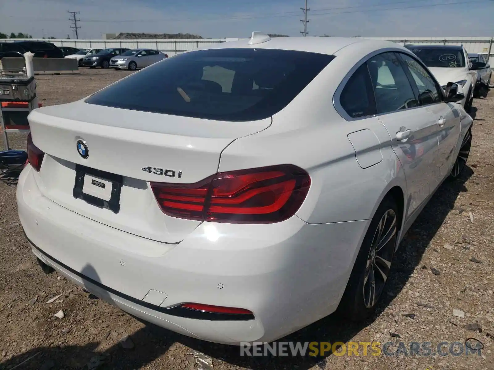 4 Photograph of a damaged car WBA4J1C09LCE12968 BMW 4 SERIES 2020