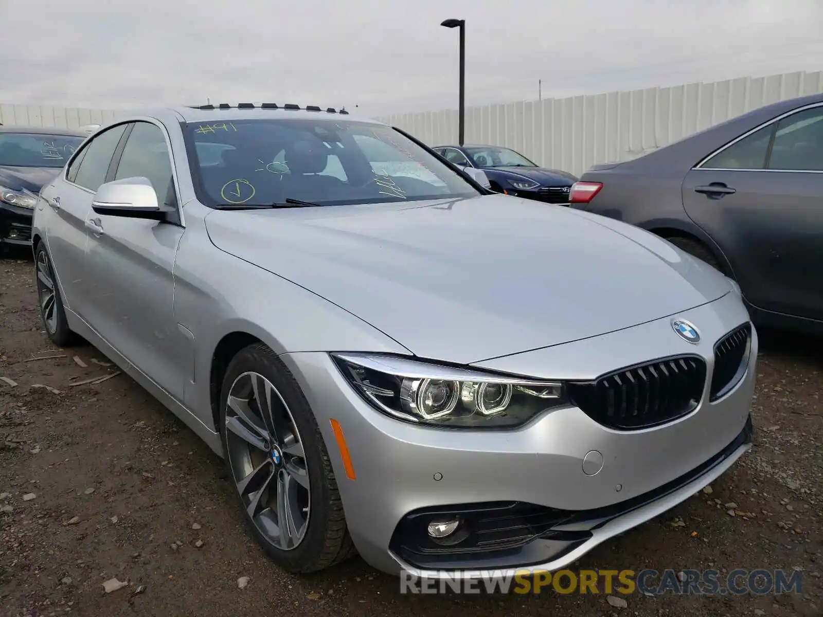 1 Photograph of a damaged car WBA4J1C09LCE43931 BMW 4 SERIES 2020