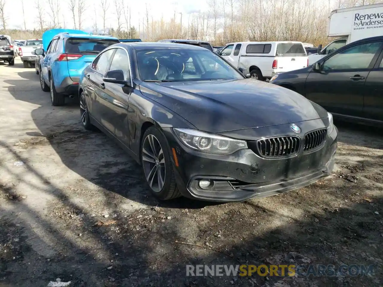 1 Photograph of a damaged car WBA4J1C09LCE61121 BMW 4 SERIES 2020