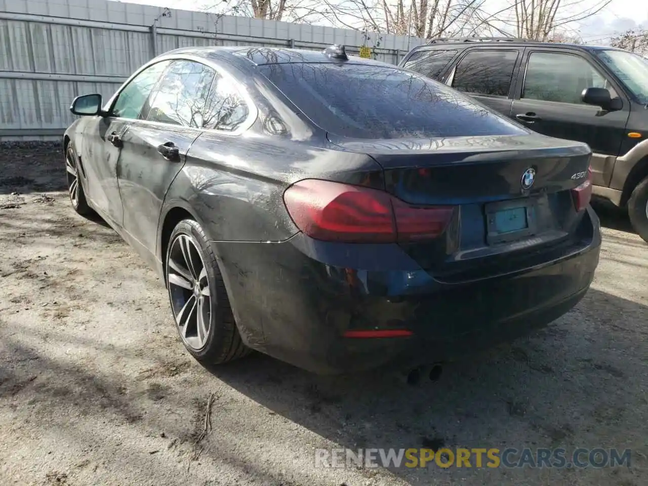 3 Фотография поврежденного автомобиля WBA4J1C09LCE61121 BMW 4 SERIES 2020